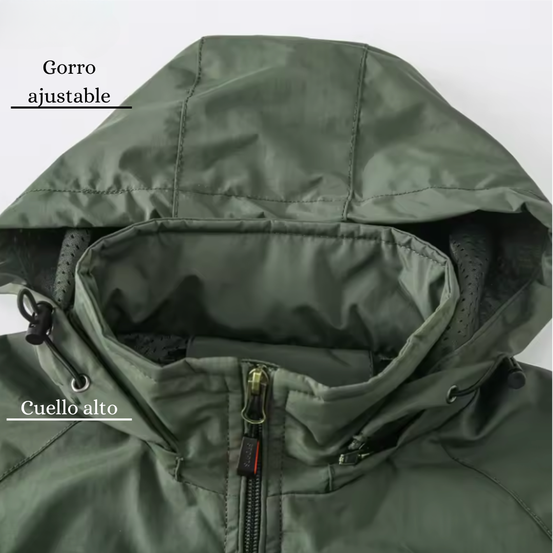 Chamarra impermeable